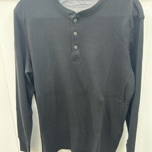 Falls Creek Black Long Sleeve Tee Classic Style